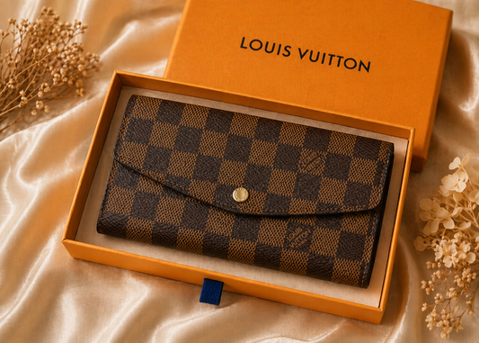 The Classic Checkered Wallet