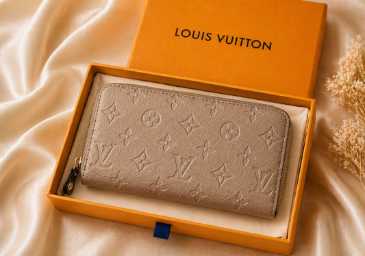 The Ivory Zip Wallet